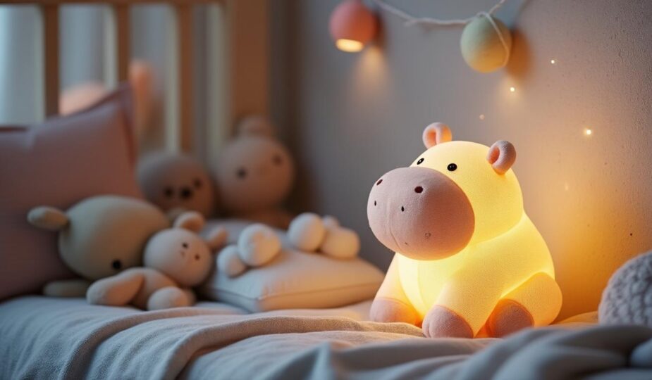 découvrez comment la veilleuse bébé rechargeable hippopotame transforme l'heure du coucher en un moment enchanteur. cette adorable veilleuse offre une douce lumière apaisante et des mélodies relaxantes, créant une atmosphère sereine pour apaiser votre petit avant de s'endormir. un compagnon idéal pour des nuits paisibles et féériques !