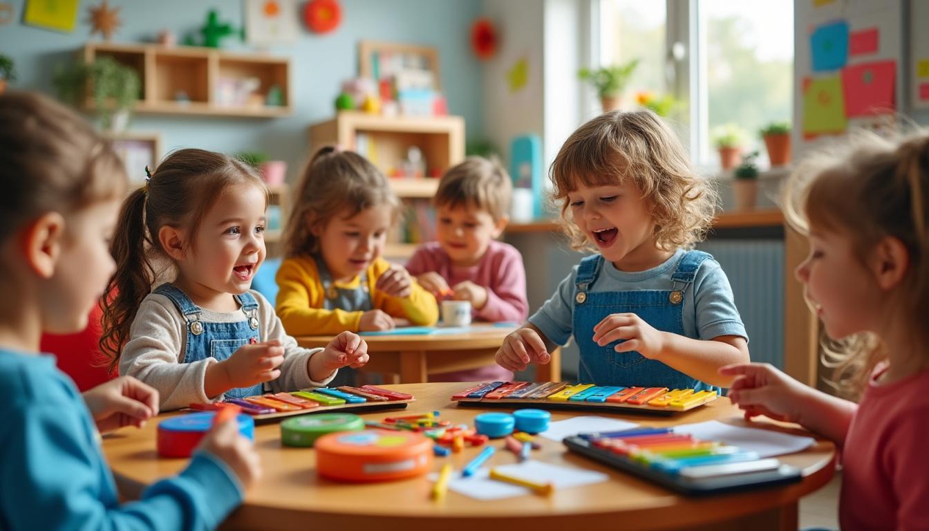 découvrez comment intégrer facilement des activités musicales en maternelle pour stimuler l'éveil artistique et le développement des enfants, tout en enrichissant le programme pédagogique.