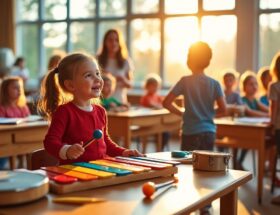 découvrez comment l'activité musicale en maternelle favorise l'éveil et la créativité des jeunes enfants. conseils et idées pour intégrer la musique au quotidien et stimuler l'imagination des tout-petits.