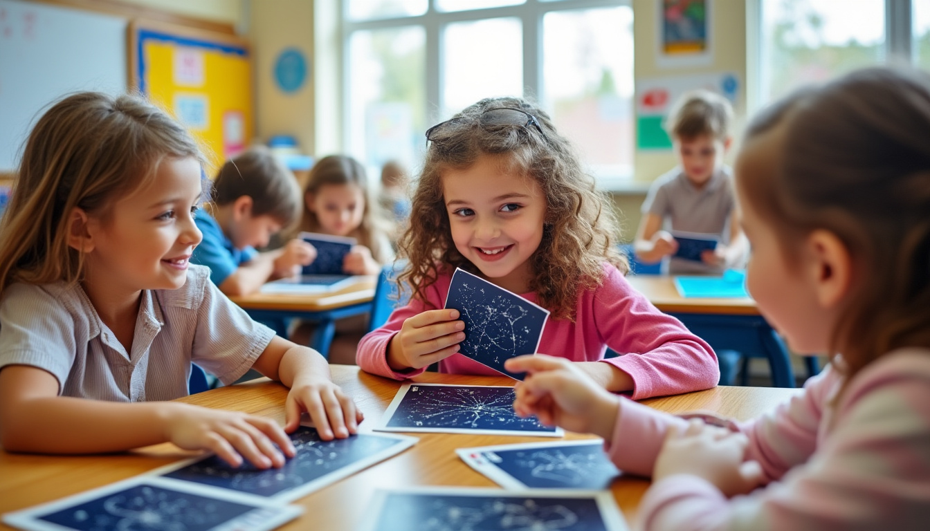 découvrez une méthode ludique pour apprendre à compter de 1 à 10 en maternelle avec des cartes constellation de doigts. idéal pour développer la numérisation et la reconnaissance des chiffres chez les tout-petits !