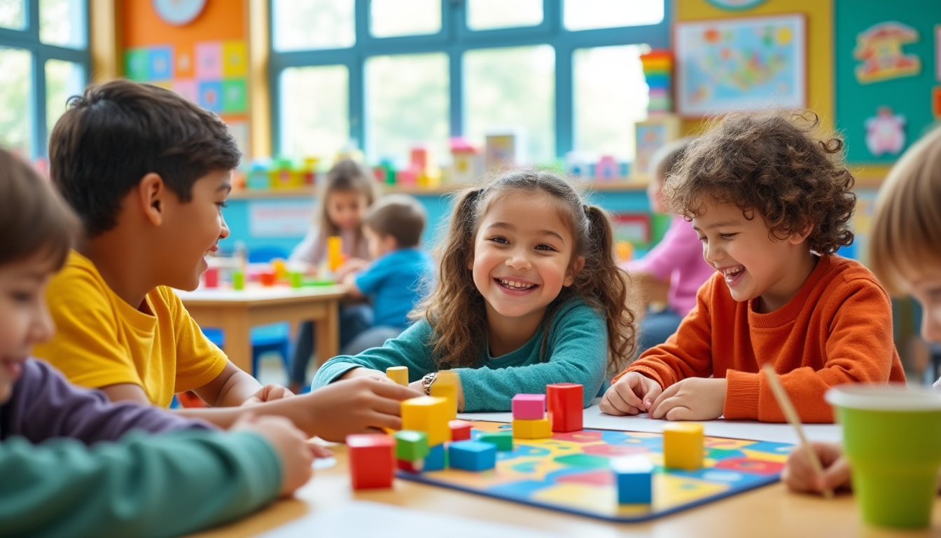 découvrez 10 idées de jeux collectifs d'intérieur parfaits pour la maternelle. des activités ludiques et faciles à mettre en place pour stimuler la coopération et l’amusement en classe dès aujourd'hui !