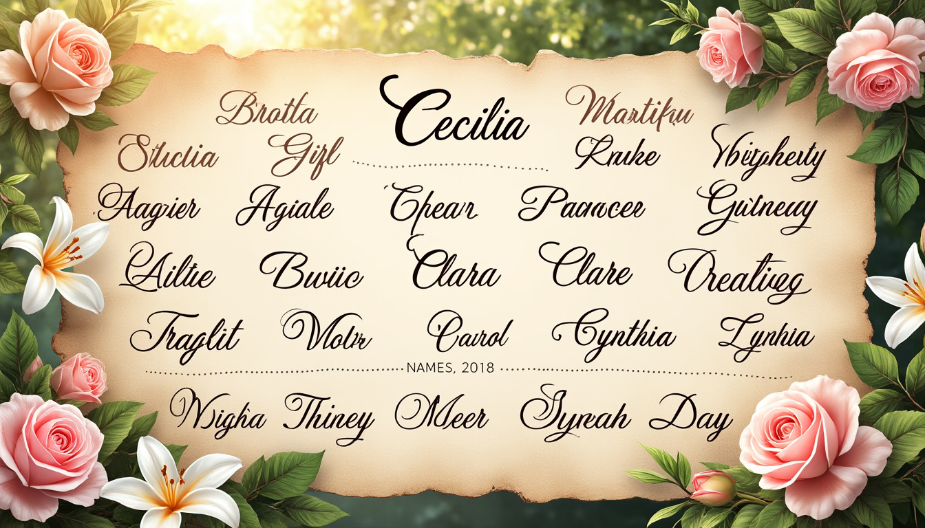 découvrez notre sélection unique de prénoms de fille commençant par c. trouvez des idées originales, rares et tendance pour choisir le prénom parfait pour votre future petite fille !