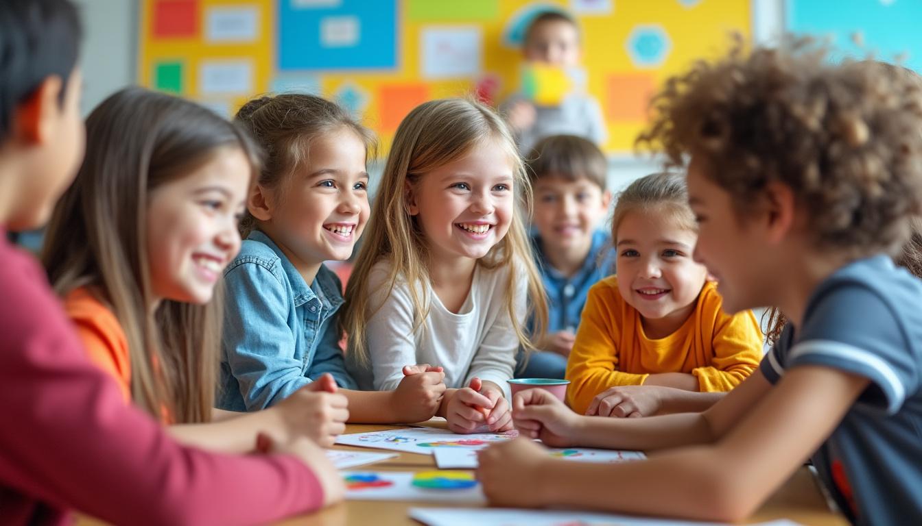 découvrez comment les jeux de présentation en maternelle facilitent l'intégration des élèves, favorisent la cohésion de groupe et aident les enfants à développer leur confiance dès les premiers jours d'école.