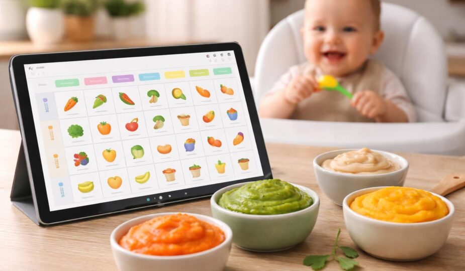 découvrez un planning repas pratique pour la diversification alimentaire de votre bébé, spécialement conçu pour une utilisation facile sur tablette windows 11.