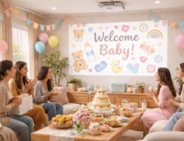 découvrez comment organiser une baby shower inoubliable grâce à un diaporama projeté avec un vidéoprojecteur epson, pour partager vos moments précieux en famille et entre amis.
