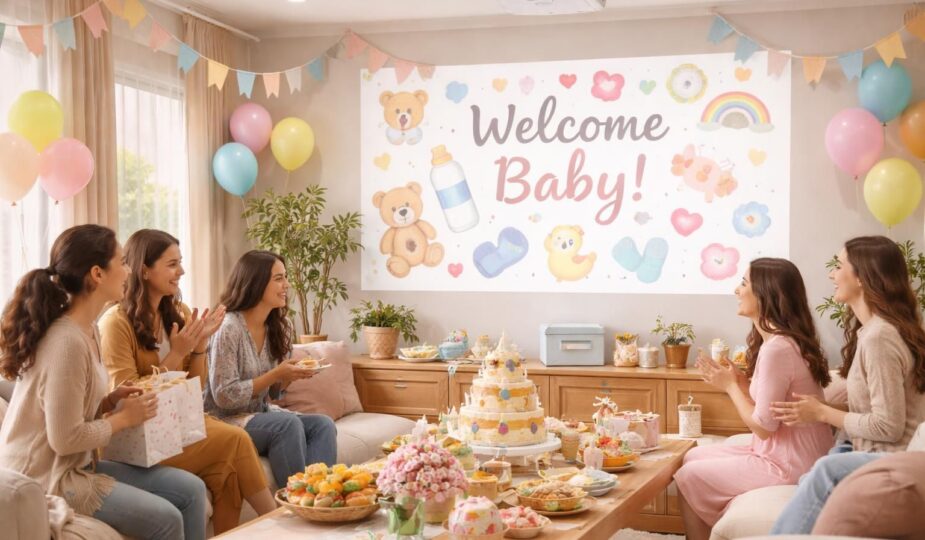 découvrez comment organiser une baby shower inoubliable grâce à un diaporama projeté avec un vidéoprojecteur epson, pour partager vos moments précieux en famille et entre amis.