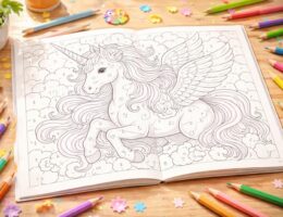 imprimez ce coloriage magique de licorne pour offrir aux enfants une activité ludique qui stimule leur imagination et leur créativité.
