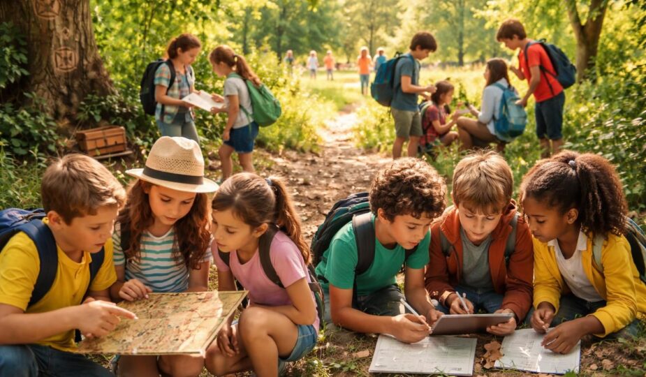 découvrez comment organiser une chasse aux trésors captivante qui stimule l'esprit et favorise un esprit de compétition sain pour petits et grands.