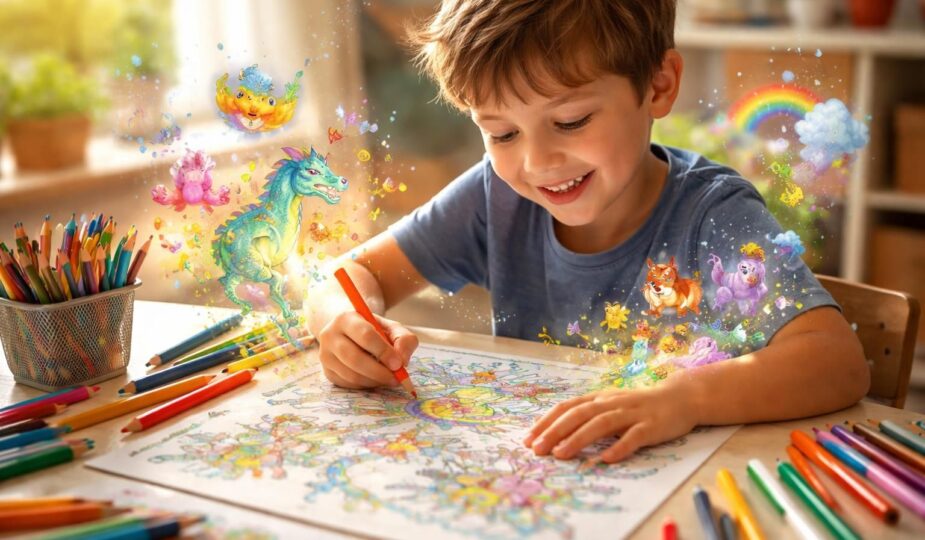 découvrez comment le coloriage des jeux favorise le développement de l'imagination chez les enfants et stimule leur créativité dès le plus jeune âge.