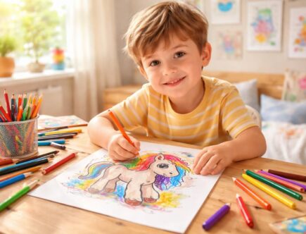 découvrez comment le coloriage d'un poney à imprimer peut stimuler la créativité des enfants en développant leur imagination, leur concentration et leur motricité fine.