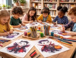 découvrez comment le coloriage d'un vampire peut stimuler la créativité des enfants en développant leur imagination et leur concentration tout en s'amusant.