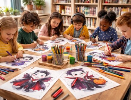 découvrez comment le coloriage d'un vampire peut stimuler la créativité des enfants en développant leur imagination et leur concentration tout en s'amusant.