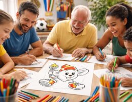 découvrez comment un coloriage gratuit à imprimer de la mascotte des jo peut enchanter les passionnés de sport en alliant créativité et esprit olympique.