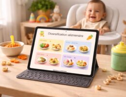 découvrez des menus adaptés à chaque âge pour la diversification alimentaire de votre bébé, faciles à consulter sur votre ipad air.