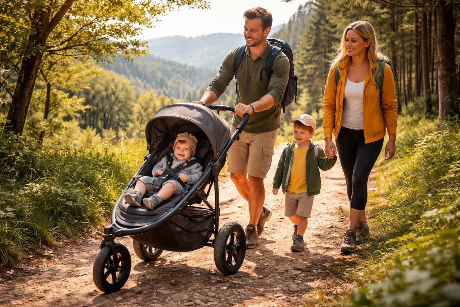 découvrez les avantages de la poussette baby jogger, idéale pour des randonnées en famille confortables, pratiques et sécurisées.