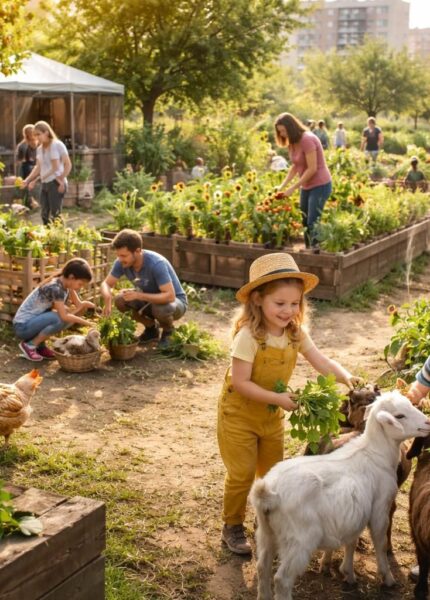 découvrez les bienfaits des mini fermes près de chez vous pour les enfants et les familles : un espace pédagogique, ludique et naturel favorisant le lien avec la nature et le bien-être.