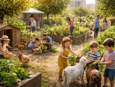 découvrez les bienfaits des mini fermes près de chez vous pour les enfants et les familles : un espace pédagogique, ludique et naturel favorisant le lien avec la nature et le bien-être.