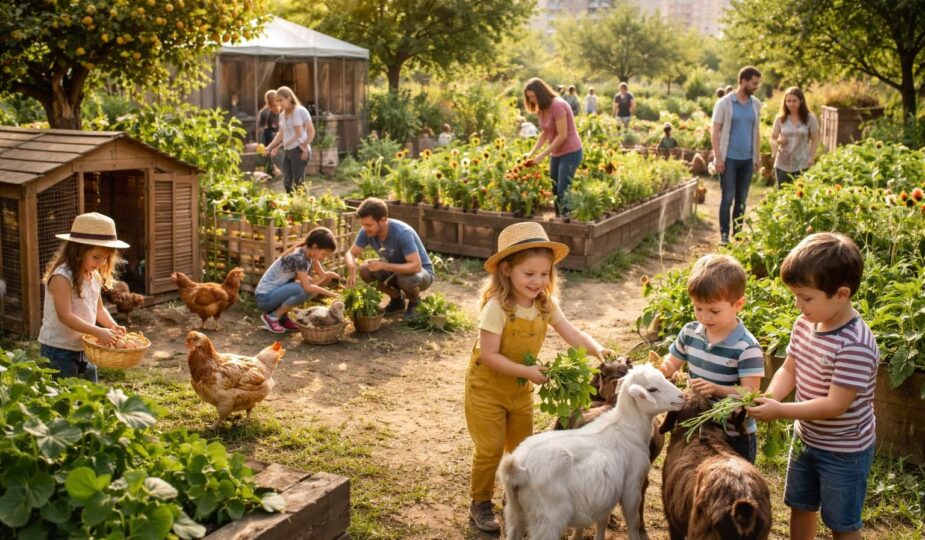 découvrez les bienfaits des mini fermes près de chez vous pour les enfants et les familles : un espace pédagogique, ludique et naturel favorisant le lien avec la nature et le bien-être.