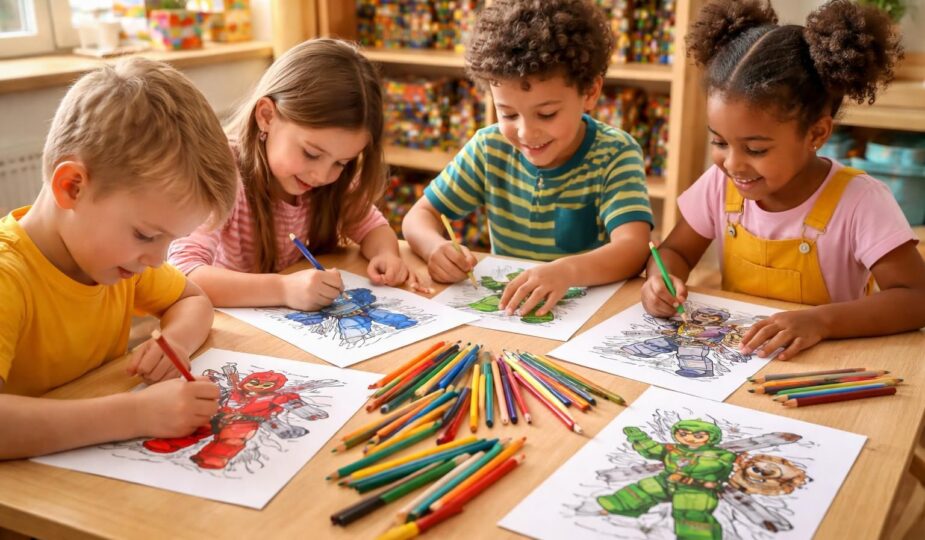 découvrez les coloriages à imprimer lego ninjago, une activité ludique et éducative parfaite pour apprendre tout en s'amusant avec vos héros préférés.