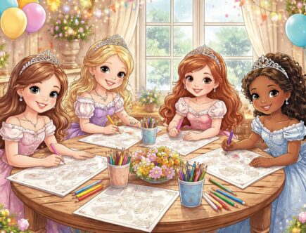 transformez un jour de pluie en une fête joyeuse avec nos princesses à colorier et à imprimer, parfaites pour divertir les enfants et stimuler leur créativité.