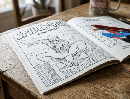 coloriages à imprimer de Spiderman