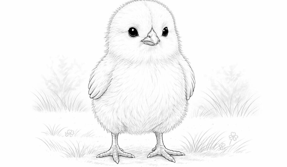 découvrez notre coloriage d'un poussin, une activité ludique et éducative idéale pour les petits, favorisant la motricité et la créativité.