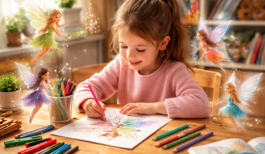 découvrez comment les activités de coloriage avec des fées peuvent stimuler la créativité, la motricité fine et le développement émotionnel des enfants.