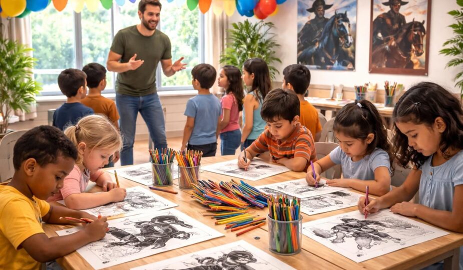 découvrez comment organiser un concours de coloriage sur le thème de zorro, avec des conseils pratiques pour gérer les inscriptions, choisir les meilleurs dessins et animer l'événement.