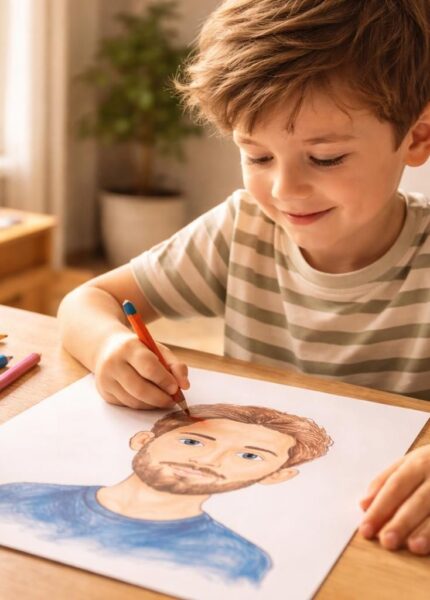 découvrez comment un simple dessin de papa peut devenir un puissant moyen d'expression pour les enfants, leur permettant de communiquer leurs émotions et leur créativité.