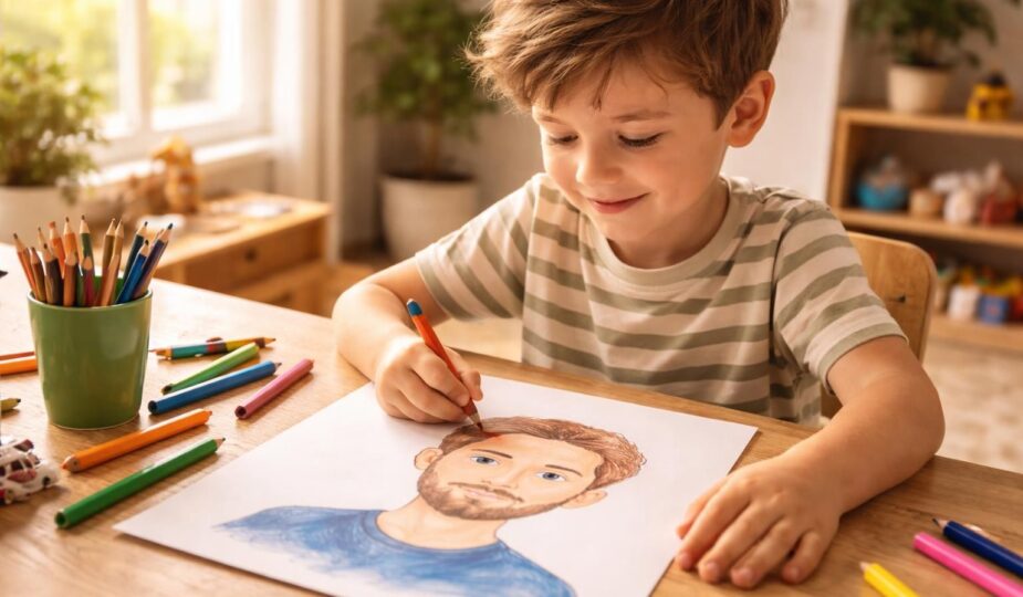 découvrez comment un simple dessin de papa peut devenir un puissant moyen d'expression pour les enfants, leur permettant de communiquer leurs émotions et leur créativité.