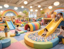 trouvez les meilleures aires de jeux intérieures près de chez vous pour offrir à vos enfants des moments de plaisir et de divertissement en toute sécurité.