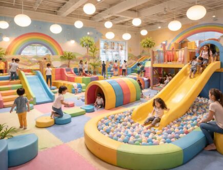 trouvez les meilleures aires de jeux intérieures près de chez vous pour offrir à vos enfants des moments de plaisir et de divertissement en toute sécurité.