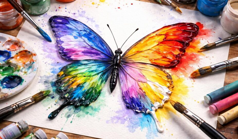 découvrez comment donner vie à votre papillon à colorier en explorant diverses techniques de peinture pour un résultat unique et créatif.