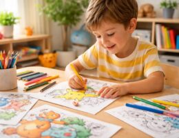 découvrez comment le coloriage gratuit à imprimer de pokémon favorise le développement créatif, la concentration et la motricité fine des enfants tout en s'amusant.