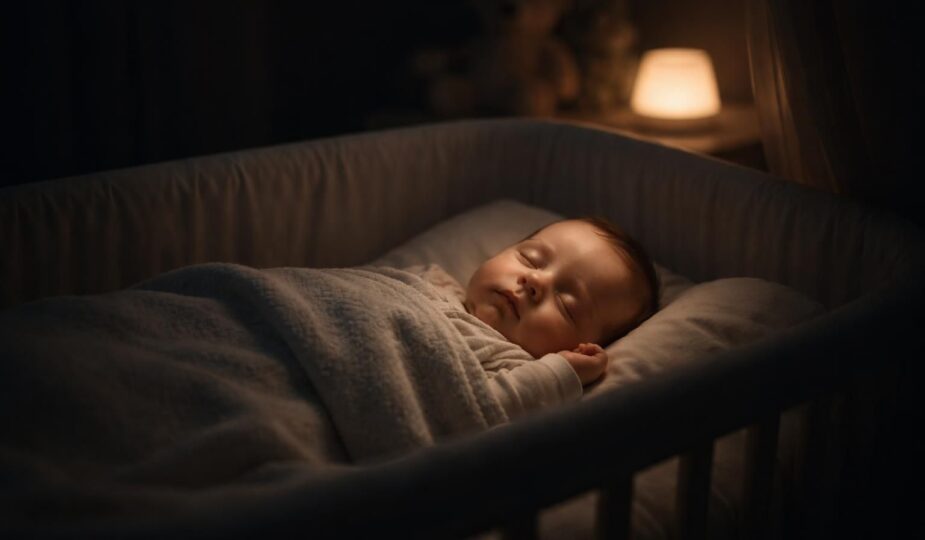 découvrez comment une lumière minimale sur l'écran de projection peut favoriser le sommeil paisible de votre bébé, en évitant les perturbations et en créant une ambiance douce et apaisante.