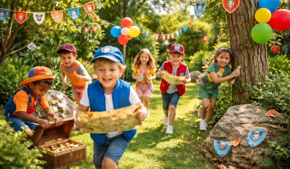découvrez nos conseils et astuces pour organiser une chasse au trésor pat patrouille réussie, idéale pour animer une fête d'enfants pleine d'aventures et de fun.