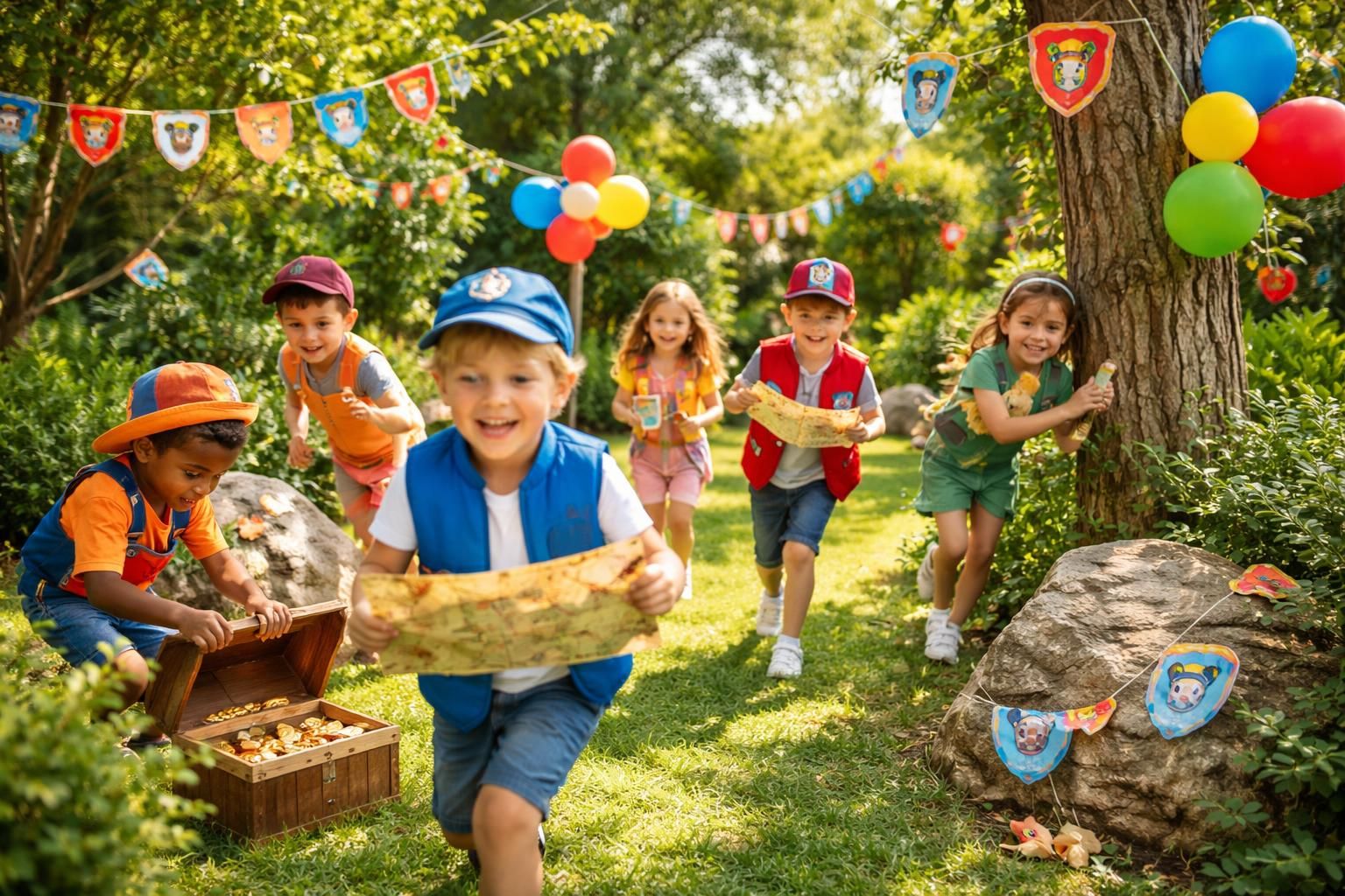 découvrez nos conseils et astuces pour organiser une chasse au trésor pat patrouille réussie, idéale pour animer une fête d'enfants pleine d'aventures et de fun.