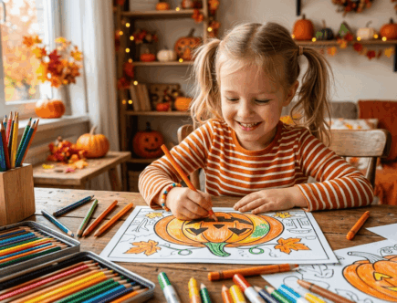 coloriage citrouille