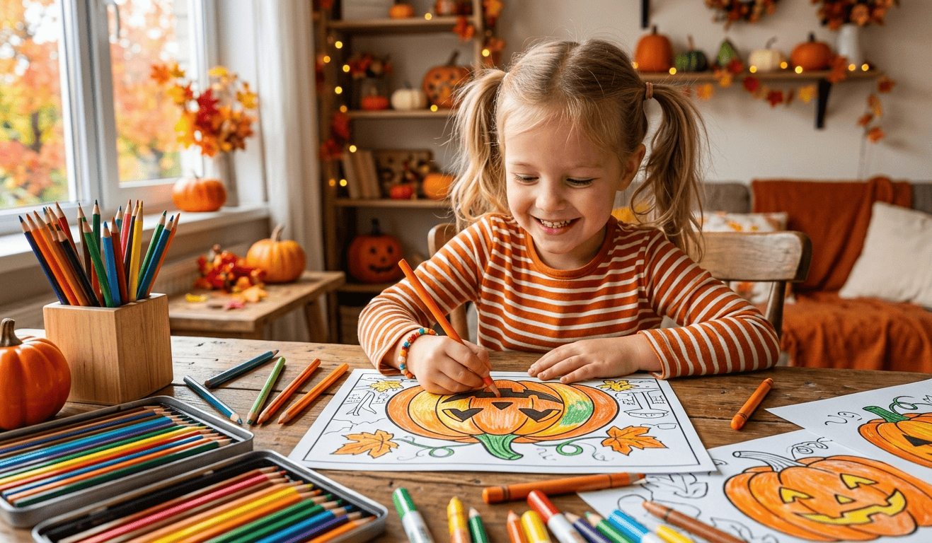 coloriage citrouille